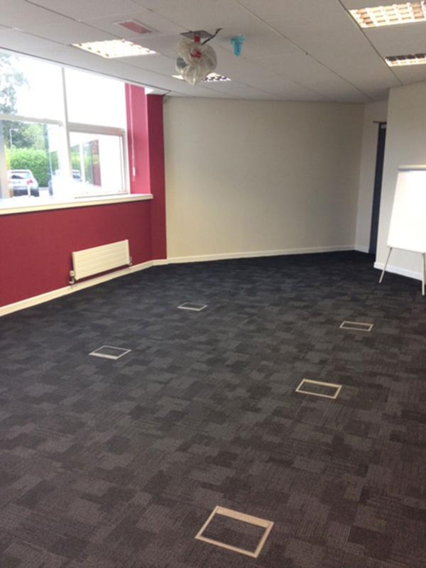 Carpet Tiles in Office